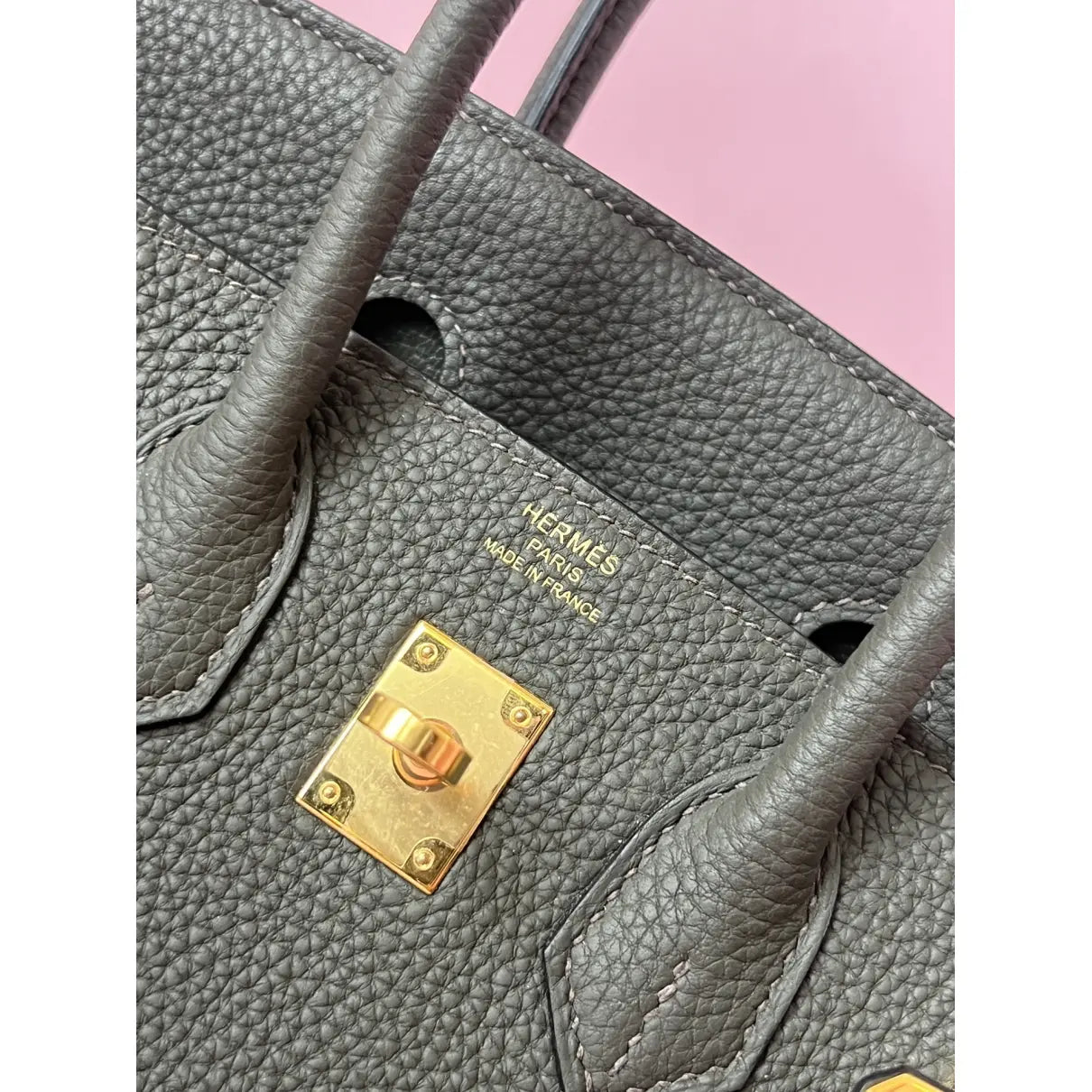 Hermès BIRKIN 35 LEATHER HANDBAG
