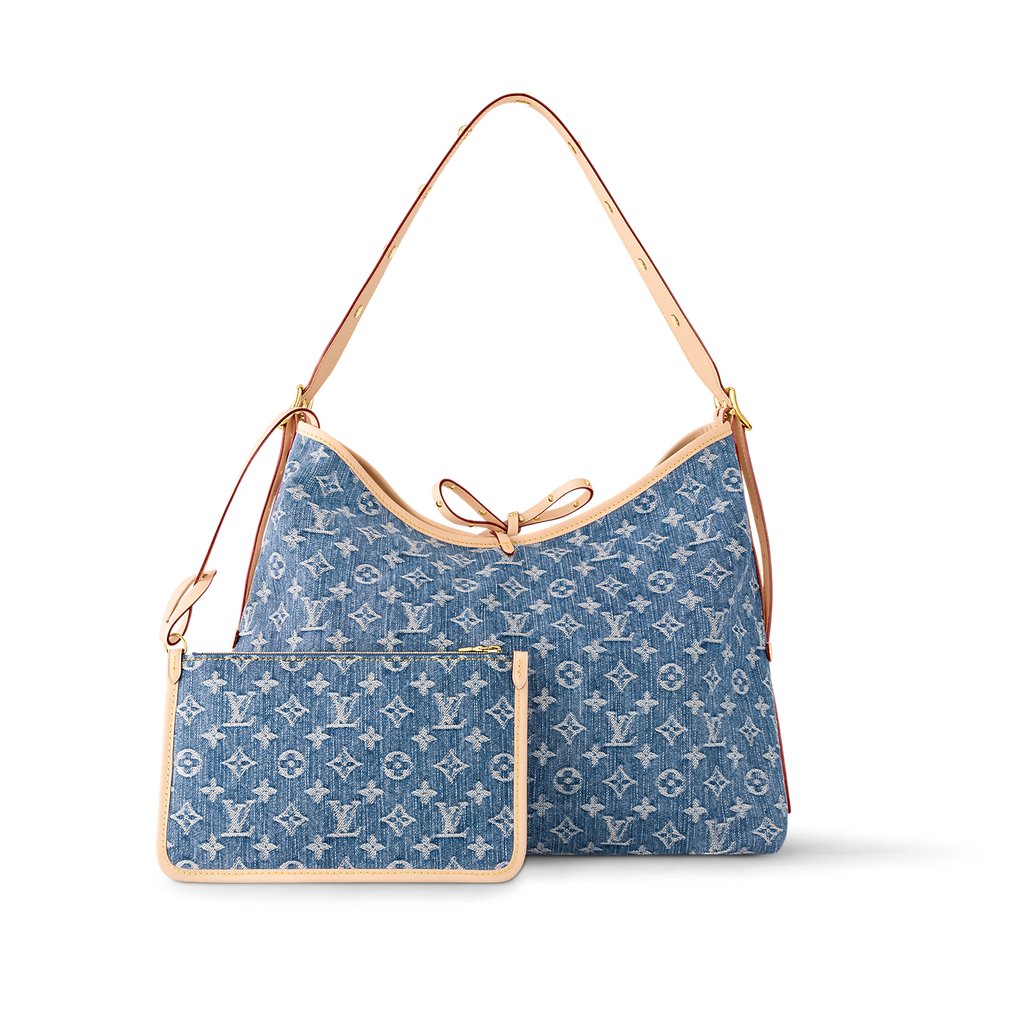 Sac LV CarryAll MM Bleu Denim