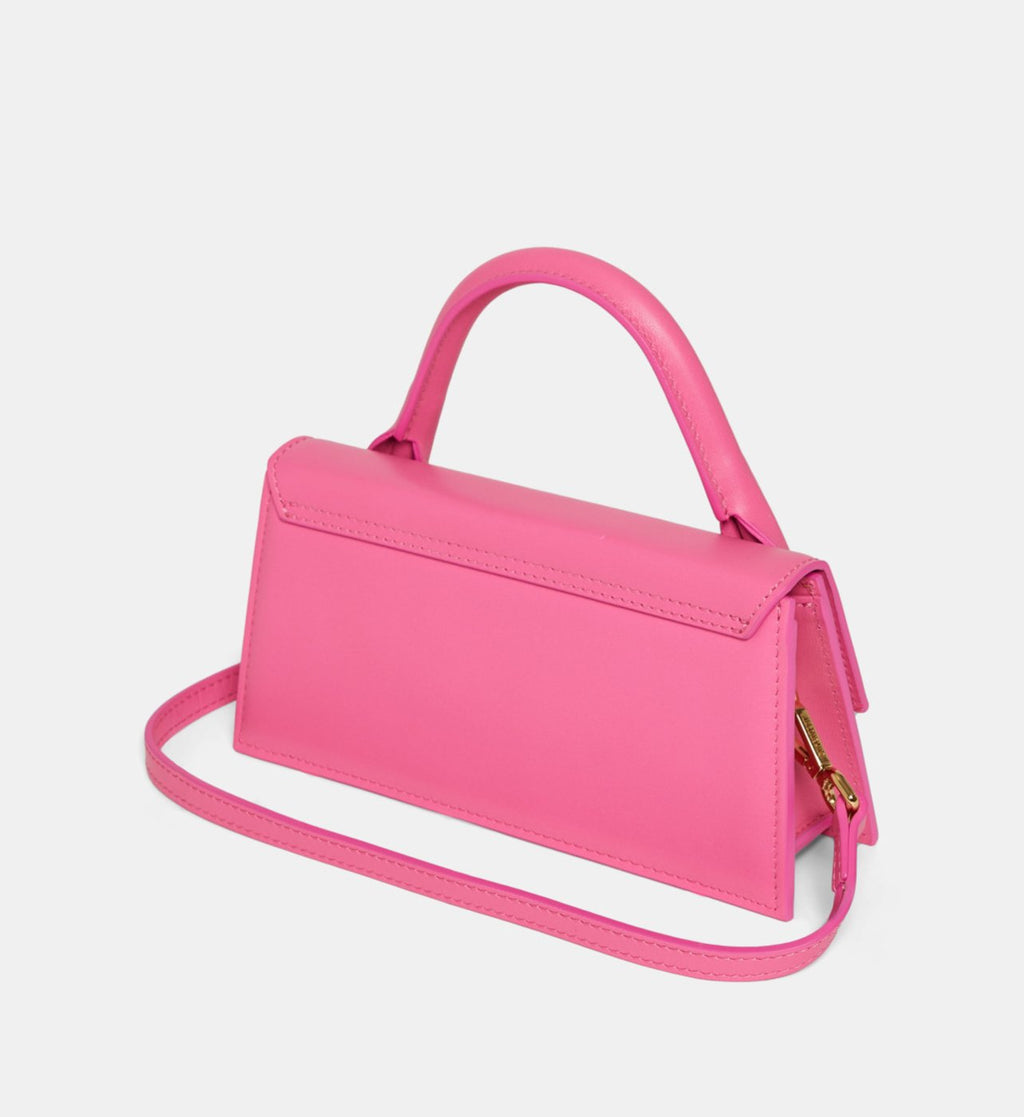 Sac à main long avec poignée supérieure Le Chiquito En Rose