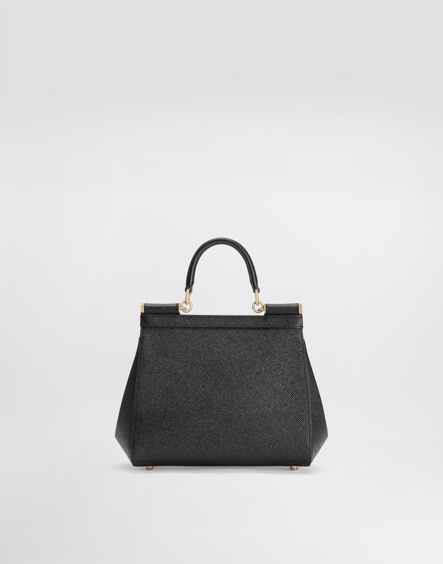 Sac à main Sicily moyen format en noir