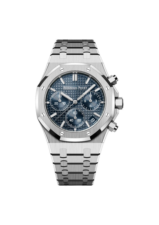 ROYAL OAK CHRONOGRAPHE-GRIS/BLEU