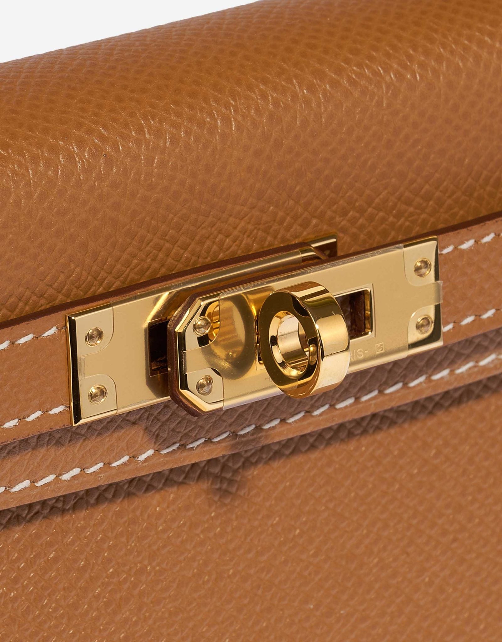 Sac bandoulière Kelly Sellier 25 Hermès Veau Epsom Gold