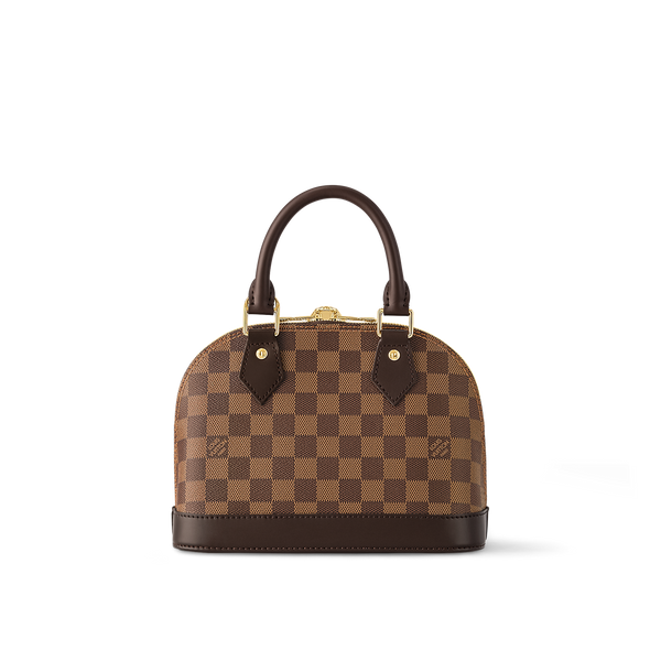 Sac Lv Alma BB Toile Damier