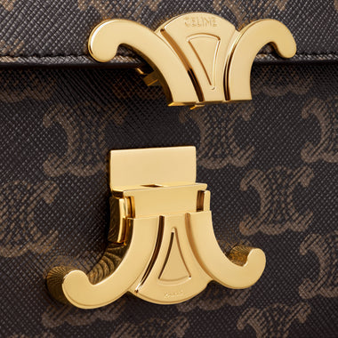 SAC CELINE LOLA MOYEN MODELE TOILE TRIOMPHE ET VEAU