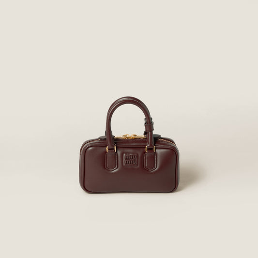 Mini-sac en semi cuir Arcadie