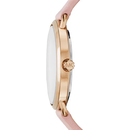 Michael Kors Montre à Quartz analogique pour Femme avec Bracelet en Cuir MK2659