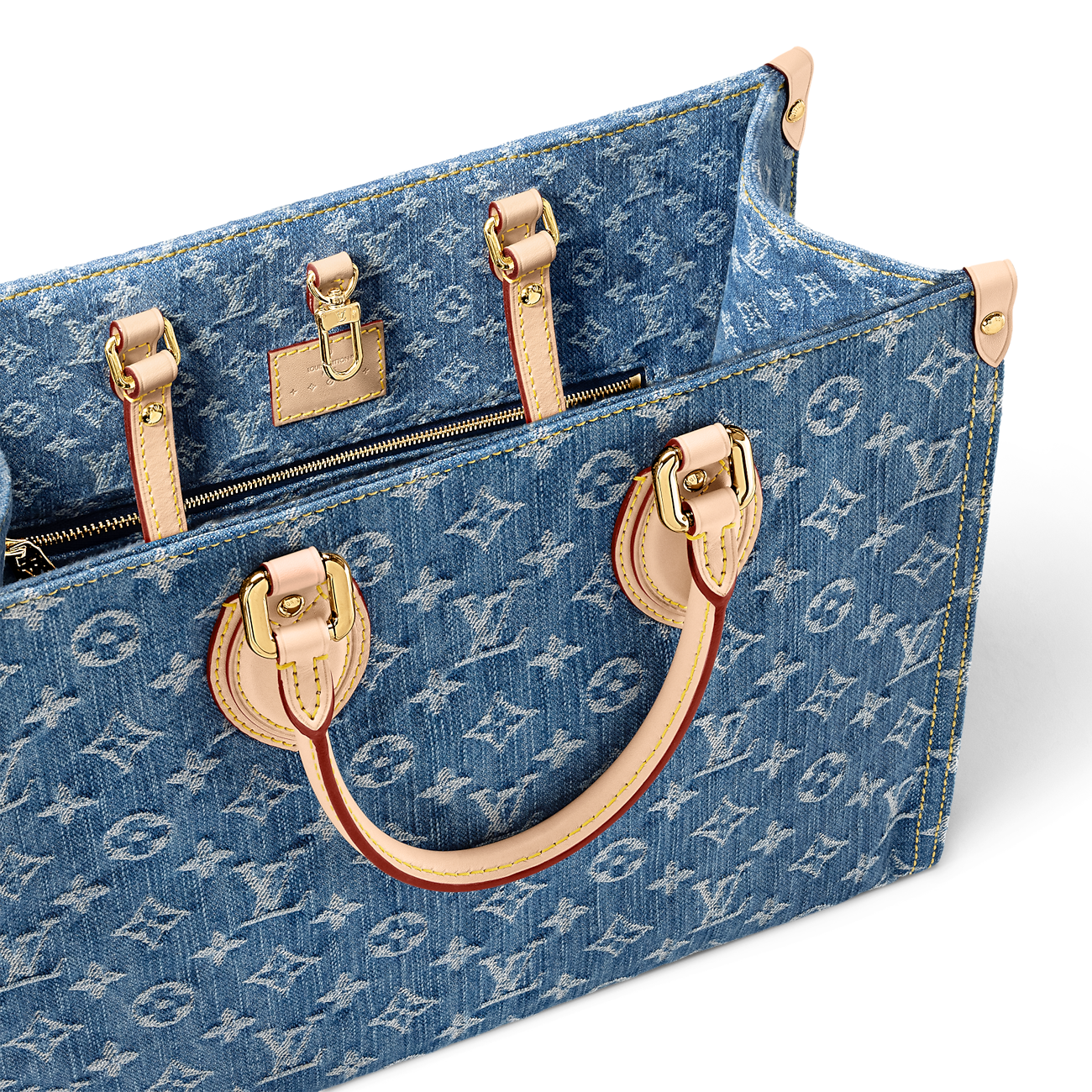 Sac Lv OnTheGo MM 
Jean monogramme