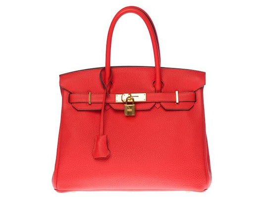 Hermès BIRKIN 35 LEATHER HANDBAG