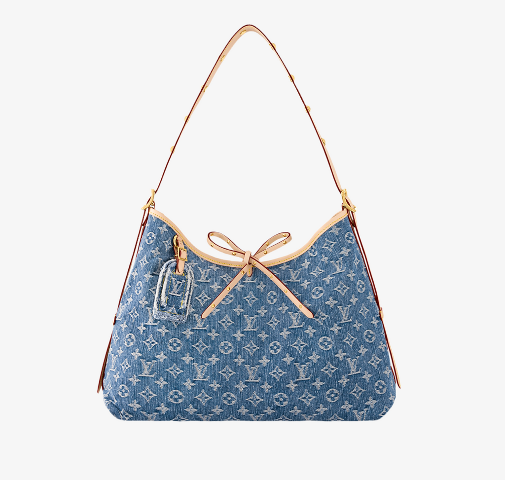 Sac LV CarryAll MM Bleu Denim
