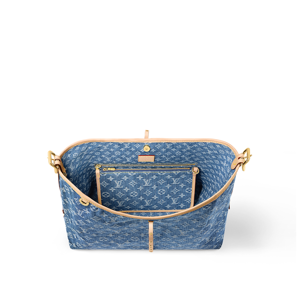 Sac LV CarryAll MM Bleu Denim