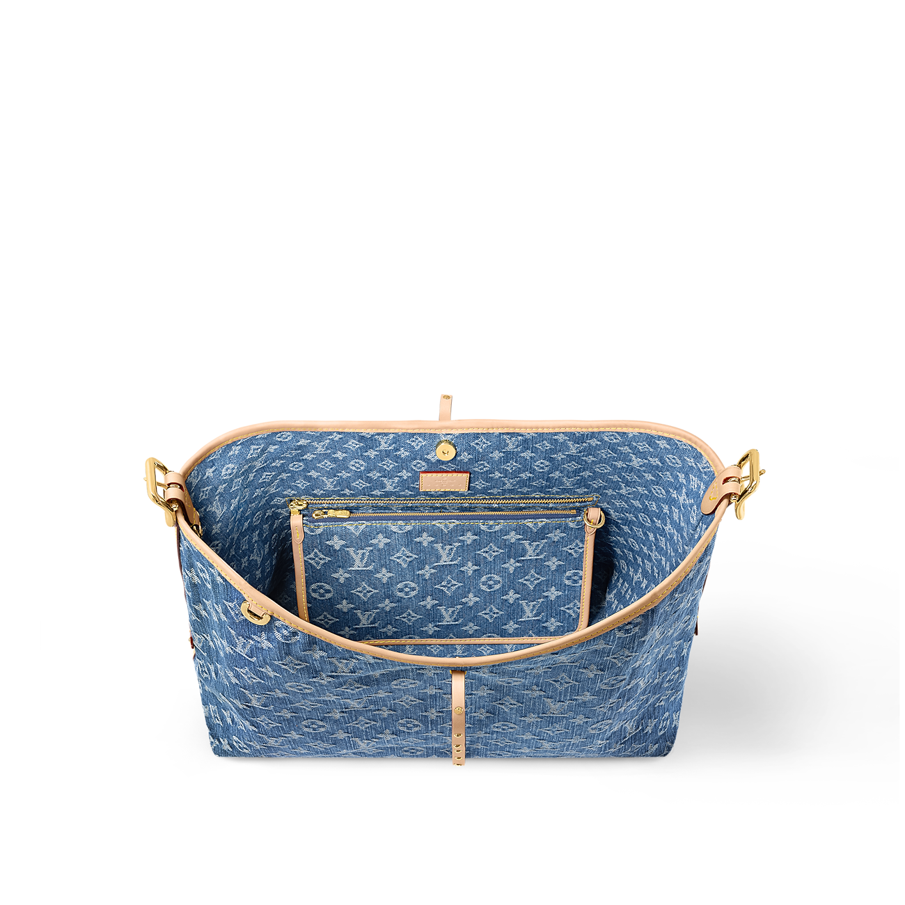 Sac LV CarryAll MM Bleu Denim