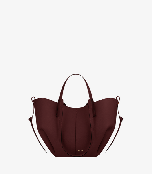 SAC POLÉNE EDITION CERISE NOIRE GRAINÉ