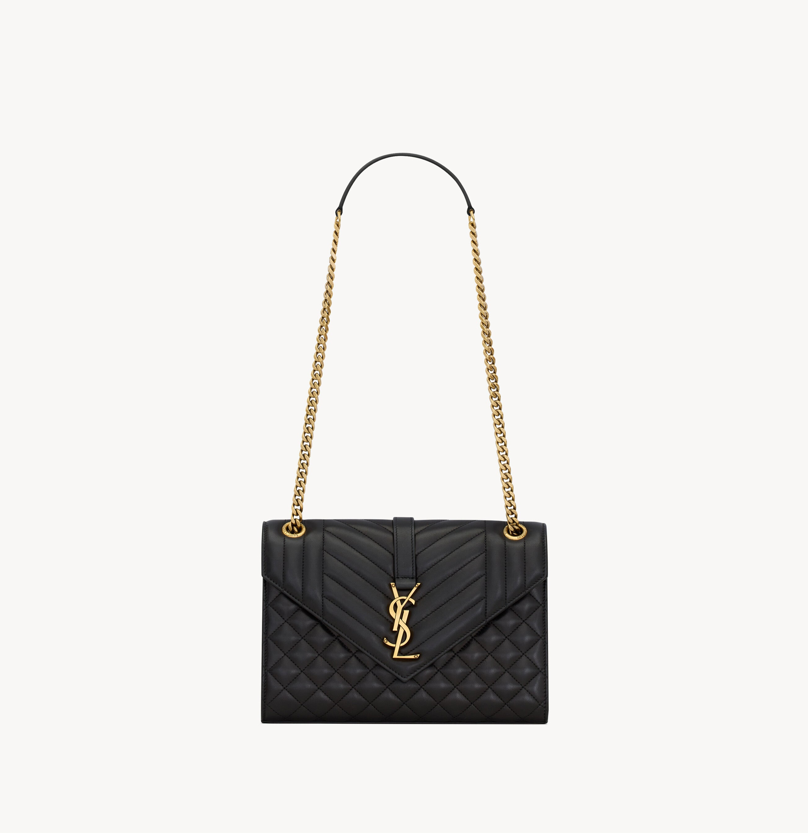 SAC YSL ENVELOPE MEDIUM EN D’AGNEAU MATELASSÉ
NOIR
