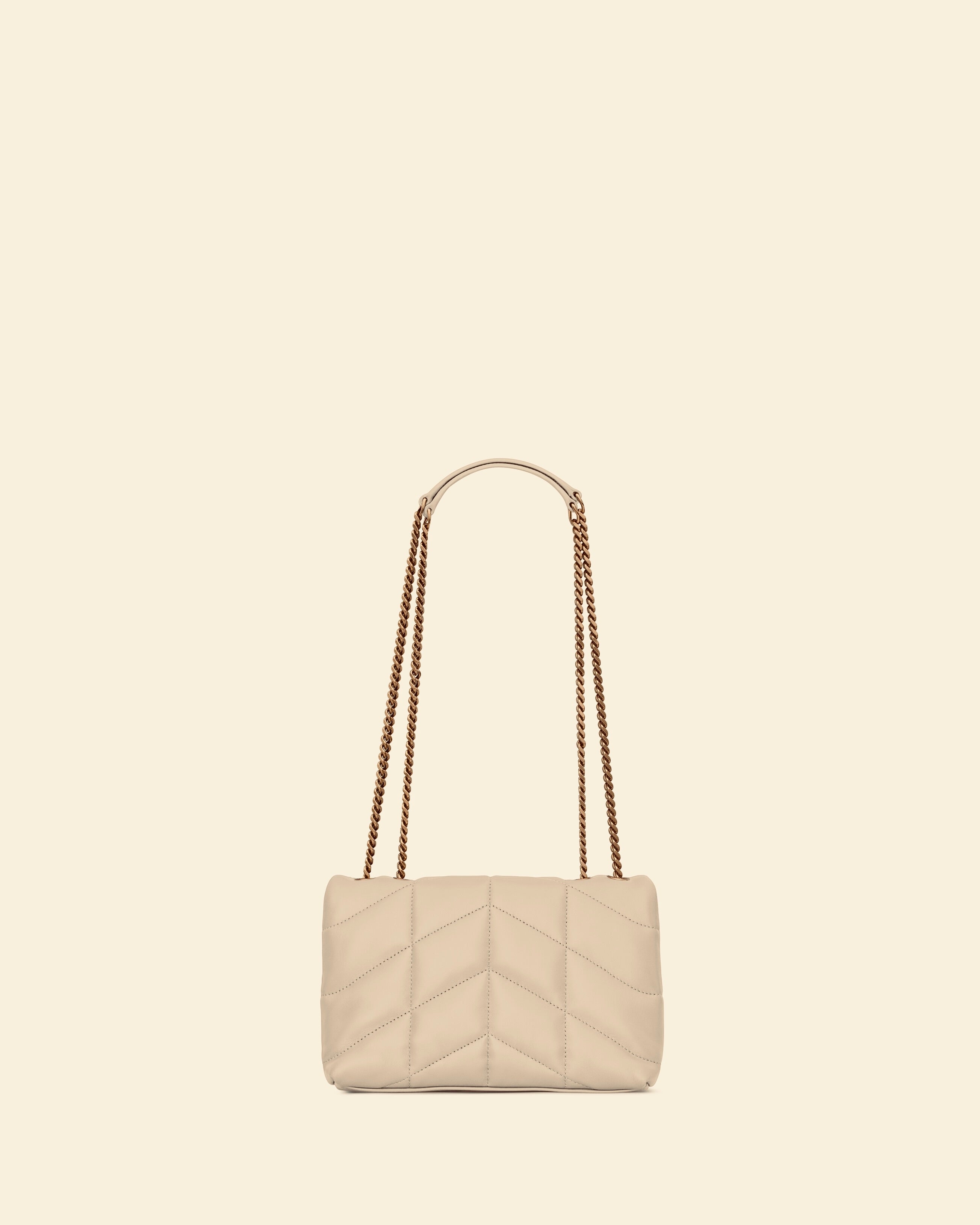 SAC YSL PUFFER TOY D'AGNEAU
BEIGE
