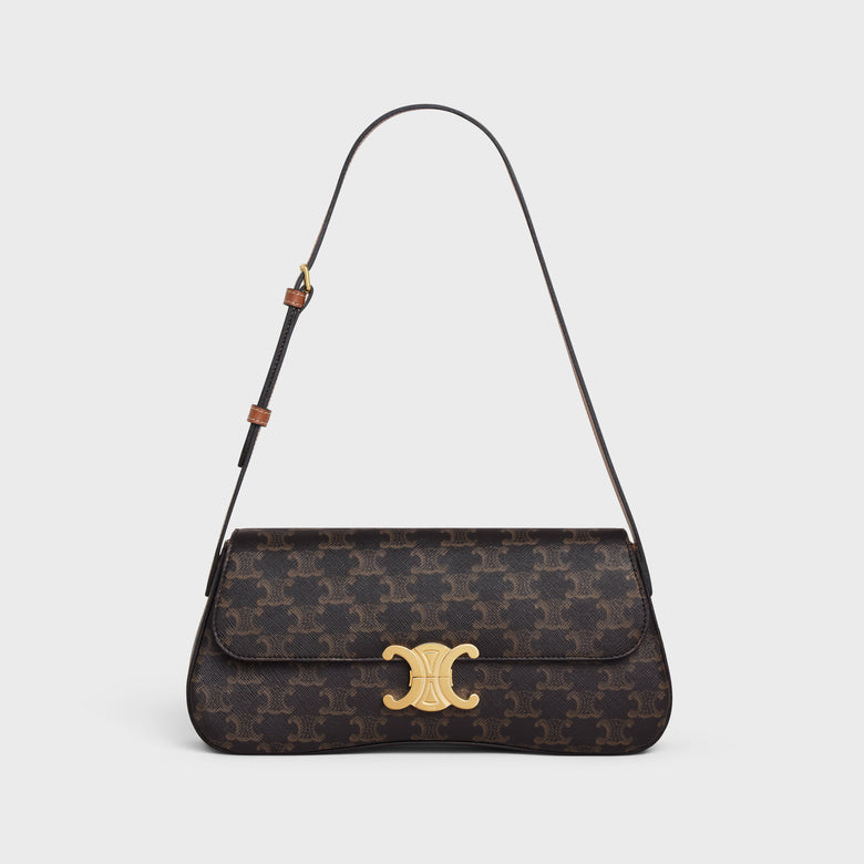 SAC CELINE LOLA MOYEN MODELE TOILE TRIOMPHE ET VEAU