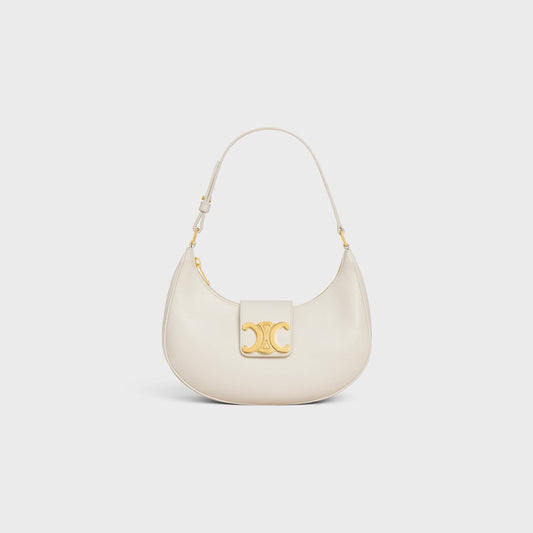 SAC AVA TRIOMPHE MOYEN MODELE VEAU LISSE BEIGE