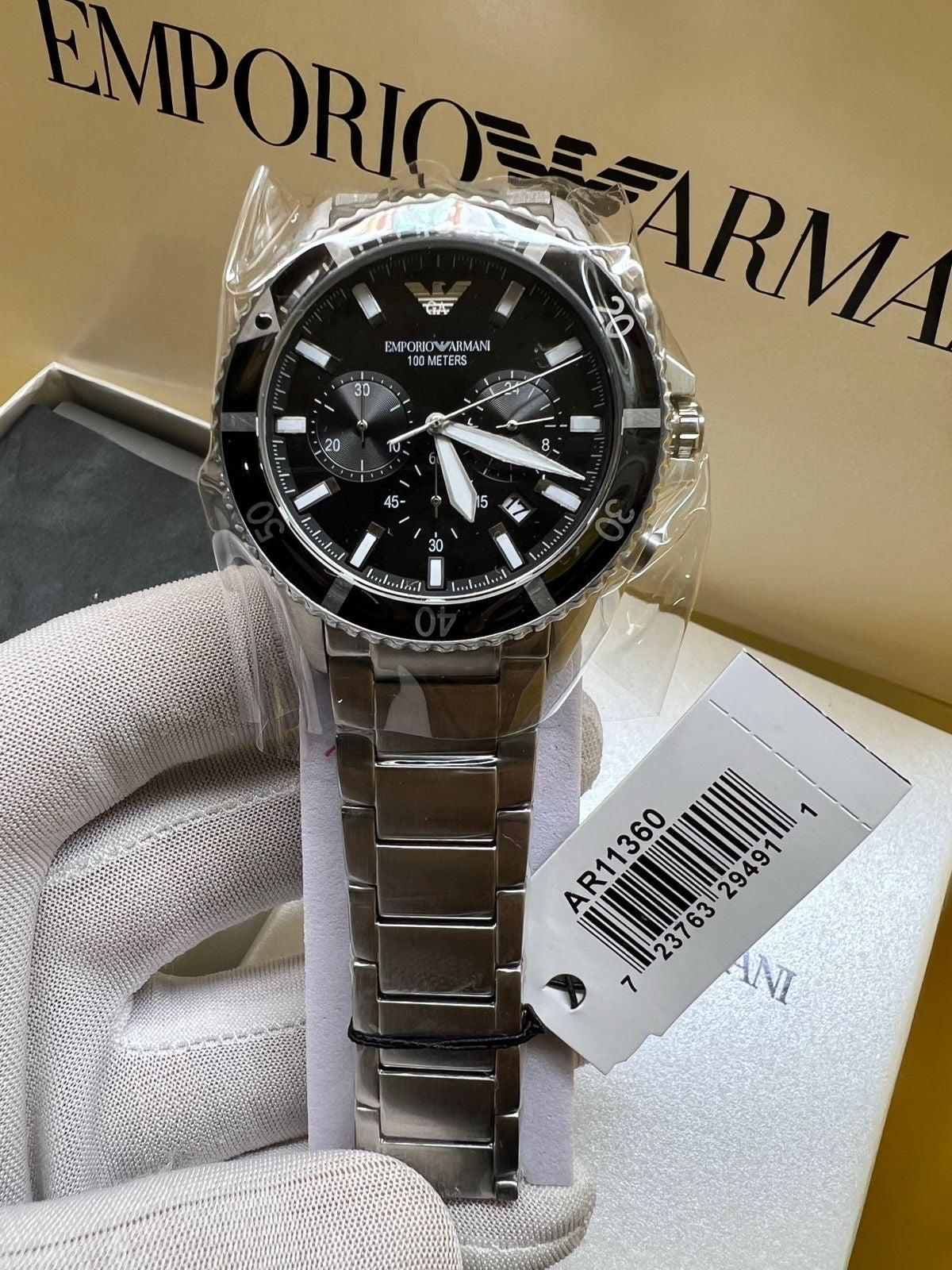 Montre quartz Homme Emporio Armani Noir
AR11360