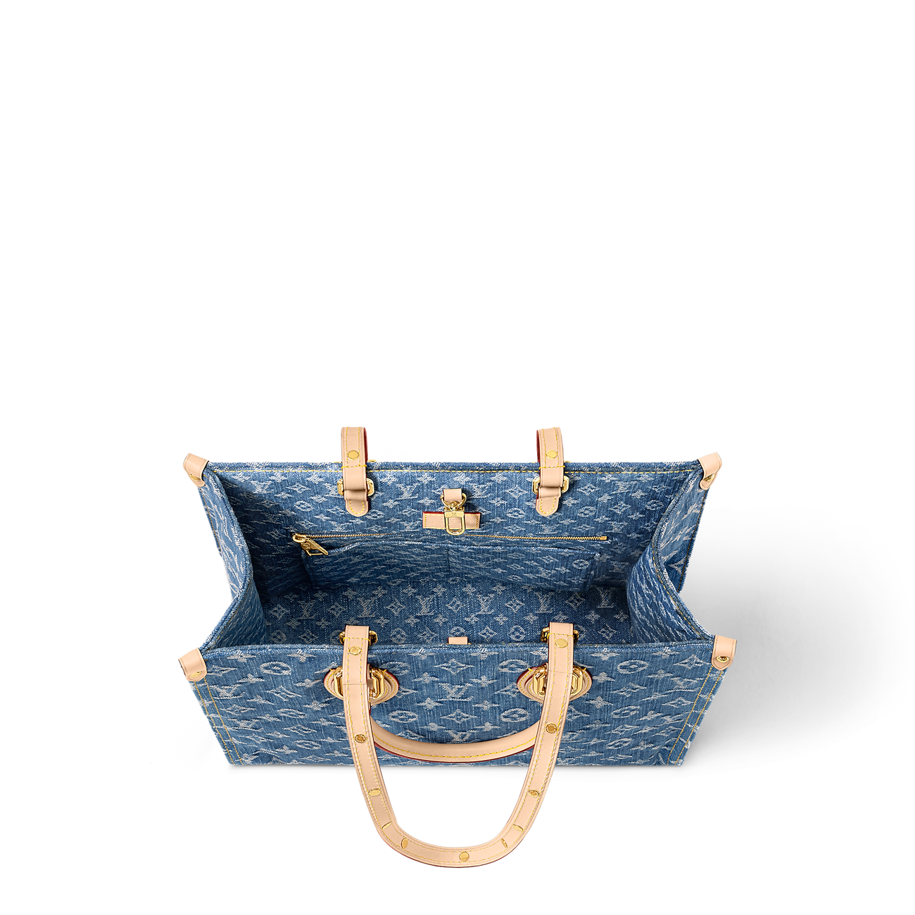 Sac Lv OnTheGo MM 
Jean monogramme