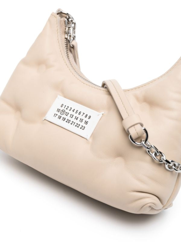 Mini sac MM porte épaule Glam Slam Beige