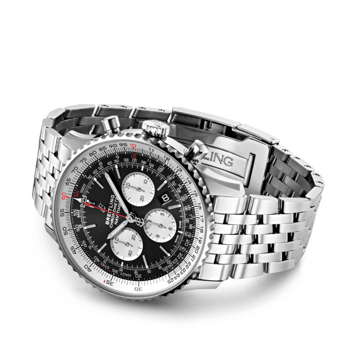 NAVITIMER B01 CHRONOGRAPH-GRIS/NOIR