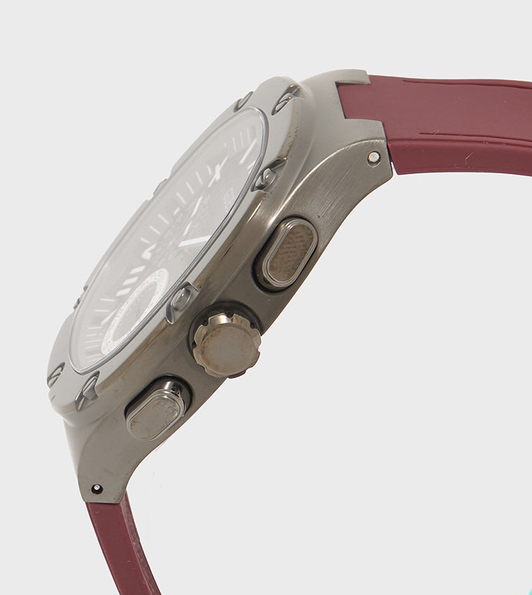 MONTRE GUESS POUR HOMME AVEC BOÎTIER EN BRONZE À QUARTZ