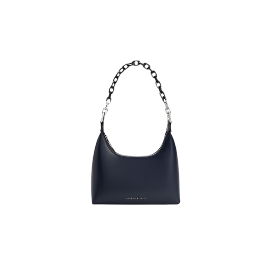 Sac à bandoulière avec poignée en chaîne Koi - Noir