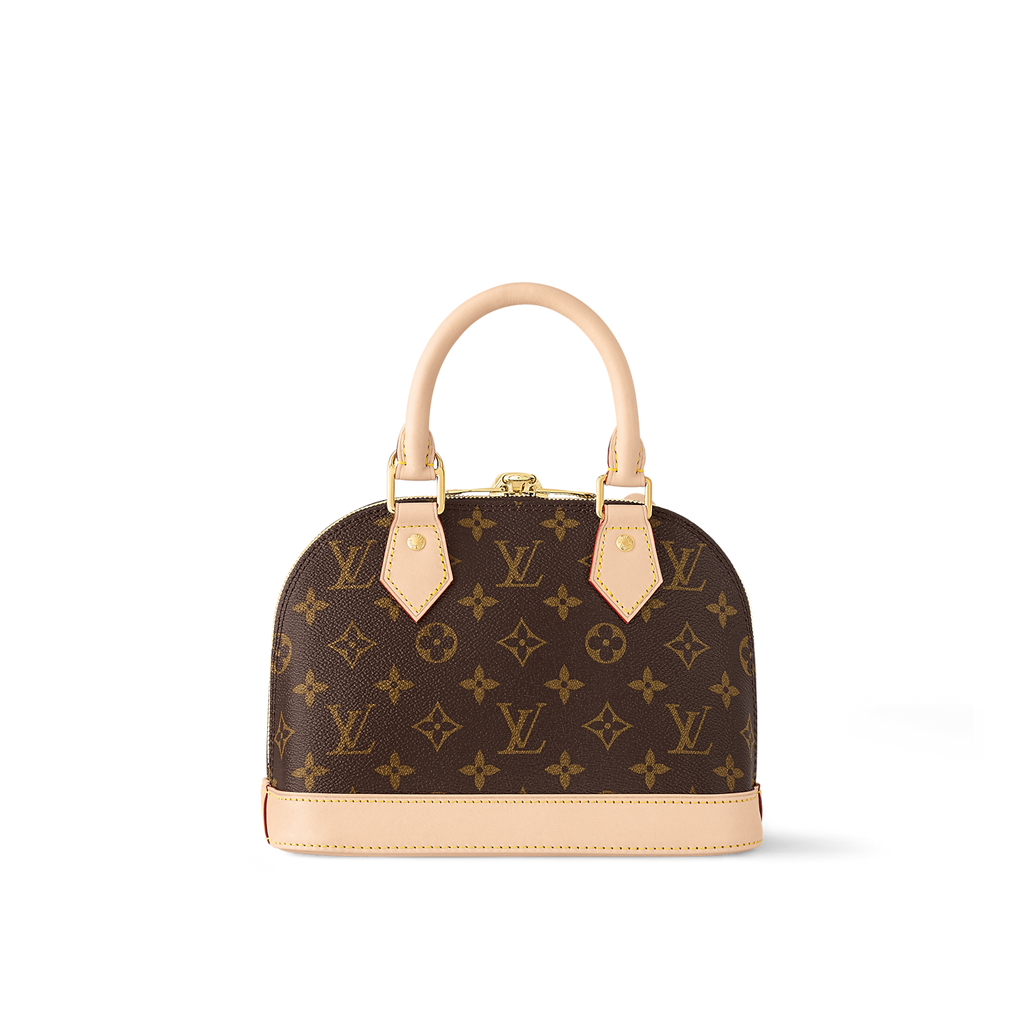 SAC À MAIN ALMA BB DAMIER EN VRAI CUIR