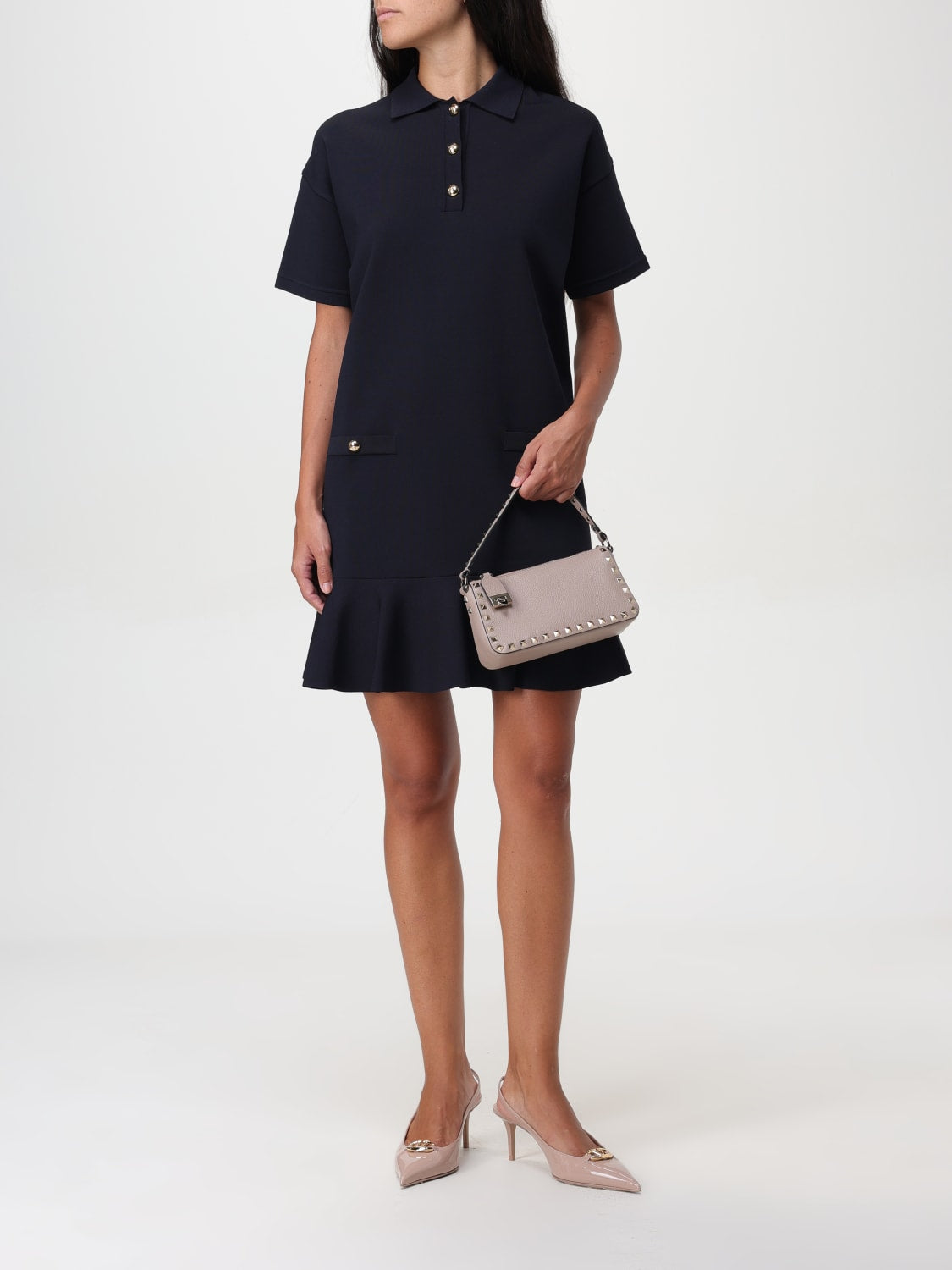 Sac porté épaule femme Valentino Garavani En Vrai Cuir