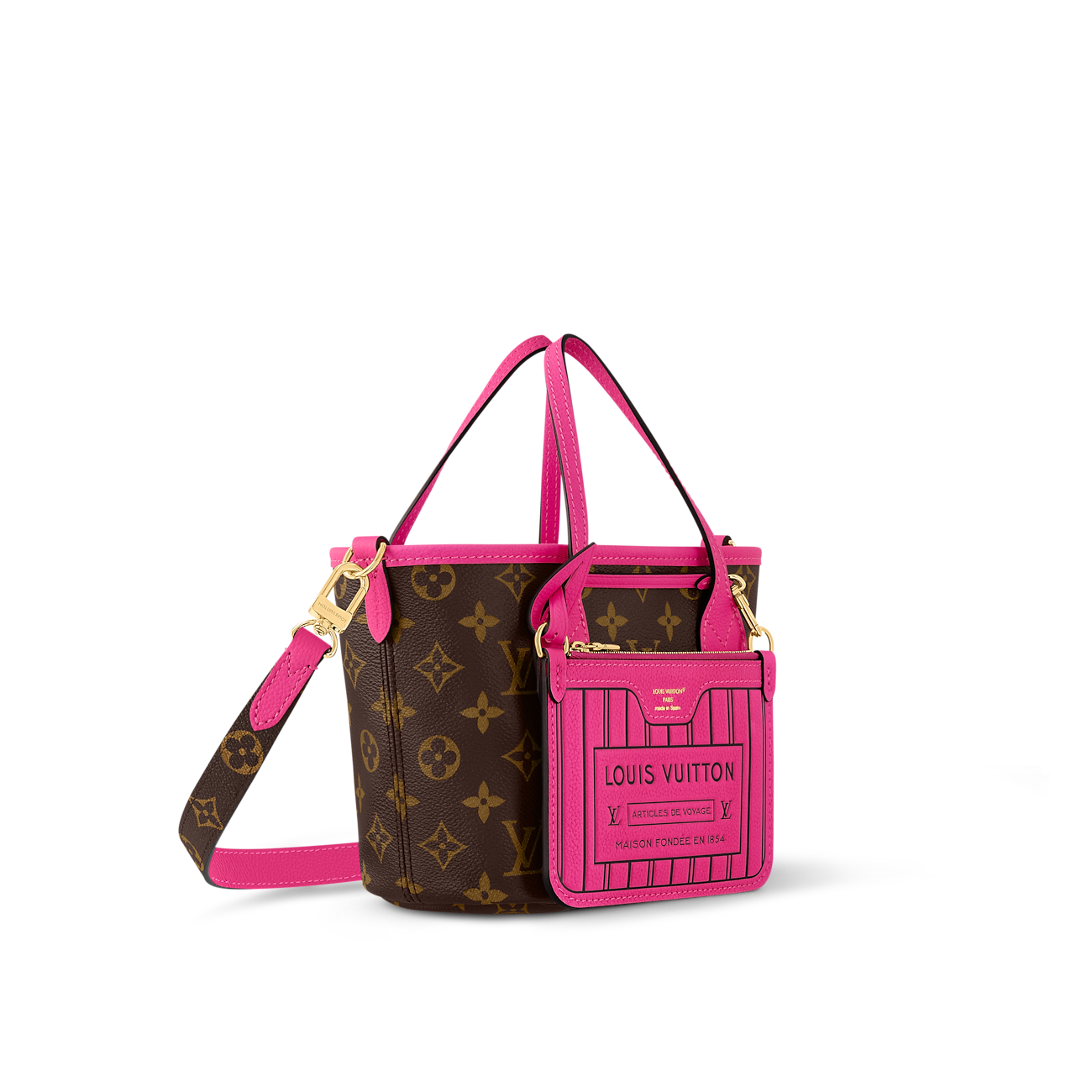 Sac Neverfull Bandoulière Inside Out BB