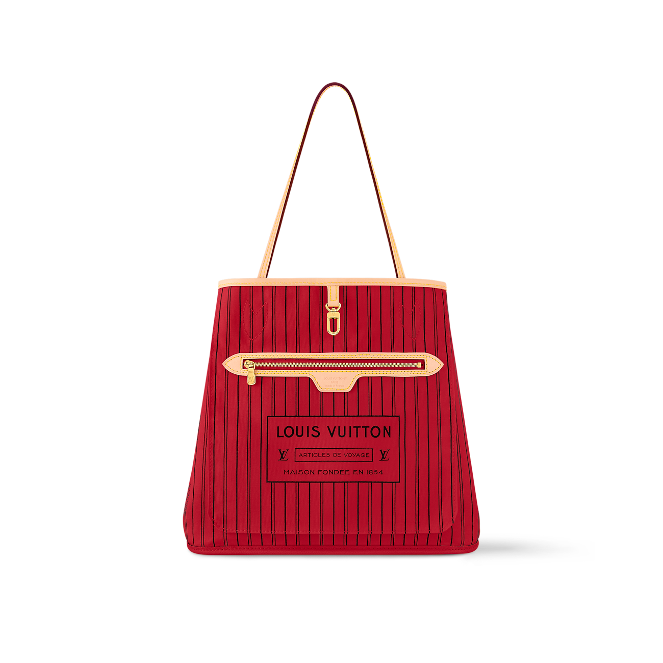 Sac Lv Neverfull MM Beige