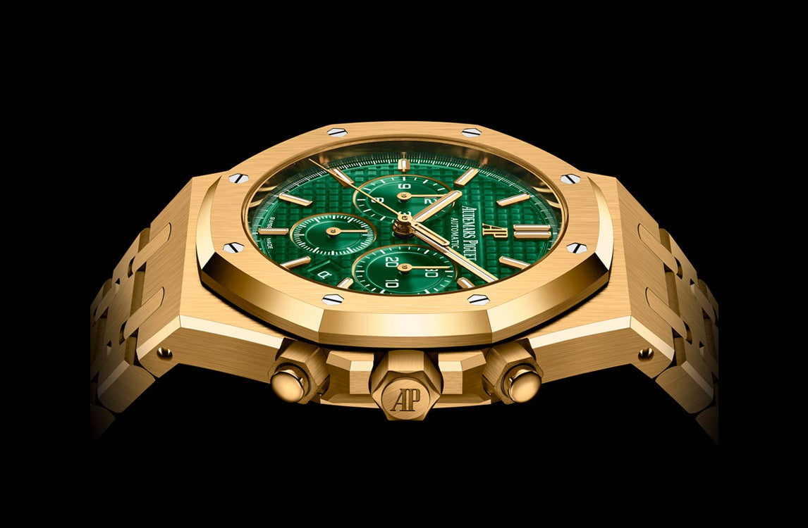 ROYAL OAK CHRONOGRAPHE-JAUNE/VERT